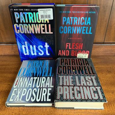 LOT 14 O: Novel Collection: "Dust" by Patricia Cornwell, "Vanished" by Danielle Steel, "You Belong To Me"...