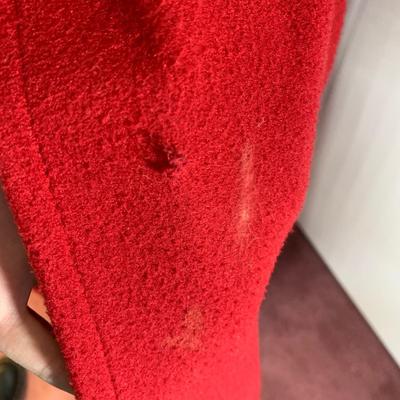 LOT 19 H: Vintage Sherwood & Harris Tweed Red Coats