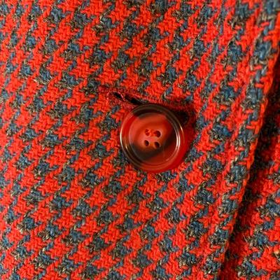 LOT 19 H: Vintage Sherwood & Harris Tweed Red Coats