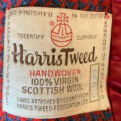 LOT 19 H: Vintage Sherwood & Harris Tweed Red Coats