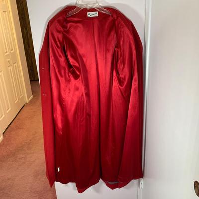 LOT 19 H: Vintage Sherwood & Harris Tweed Red Coats