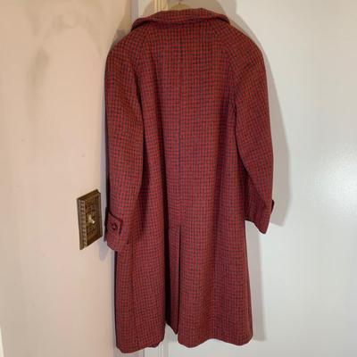 LOT 19 H: Vintage Sherwood & Harris Tweed Red Coats