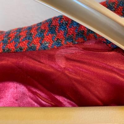 LOT 19 H: Vintage Sherwood & Harris Tweed Red Coats