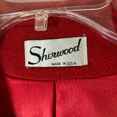 LOT 19 H: Vintage Sherwood & Harris Tweed Red Coats