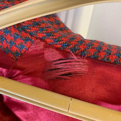 LOT 19 H: Vintage Sherwood & Harris Tweed Red Coats