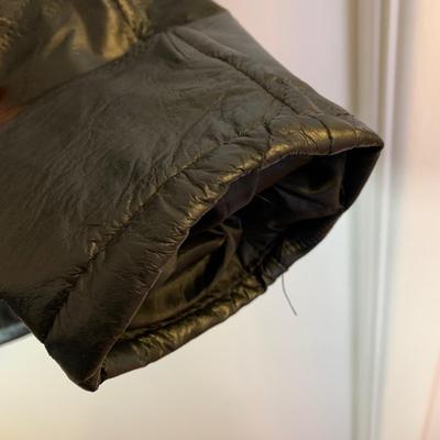 LOT 20 H: 2 Haband Executive Division Size Large Leather Jackets Black & Brown