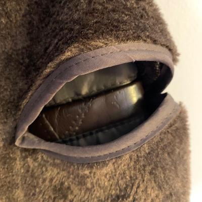 LOT 20 H: 2 Haband Executive Division Size Large Leather Jackets Black & Brown