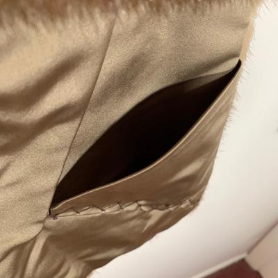 LOT 21 H: Vintage Mink Wrap (R.M. Taylor Co. Furs), Shrug, & Angora Rabbit Crochet Detachable Collar