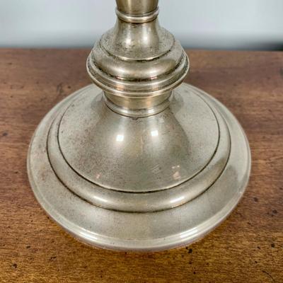 LOT 23 H: Matching Gorham Sterling Silver Weighted 3 Arm Candelabras 808/1