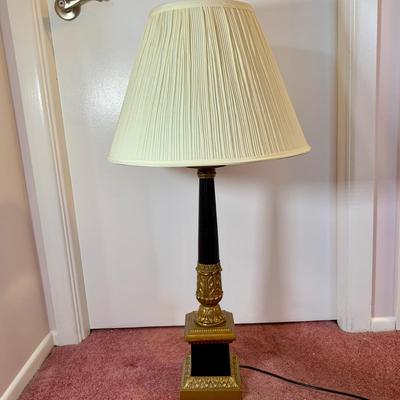 LOT 30 O: Empire Style Columnar Lamp