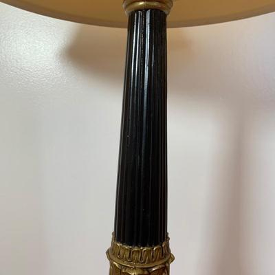LOT 30 O: Empire Style Columnar Lamp