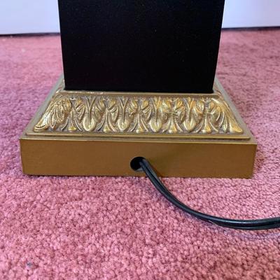 LOT 30 O: Empire Style Columnar Lamp