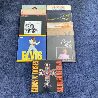 LOT 32 B: Vinyl Record Collection: "Speak Of The Devil" Ozzy Ozbourne, Billy Joel Greatest Hits Vol. 1 & 2, Genesis...