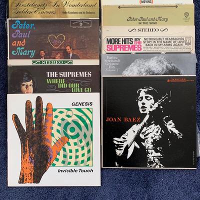 LOT 32 B: Vinyl Record Collection: "Speak Of The Devil" Ozzy Ozbourne, Billy Joel Greatest Hits Vol. 1 & 2, Genesis...