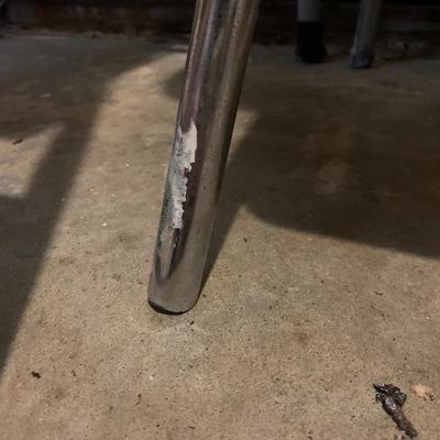 LOT 37 G: Cosco Vintage Step Stool Chair & Modern Step Stool