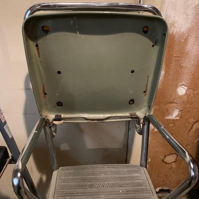 LOT 37 G: Cosco Vintage Step Stool Chair & Modern Step Stool
