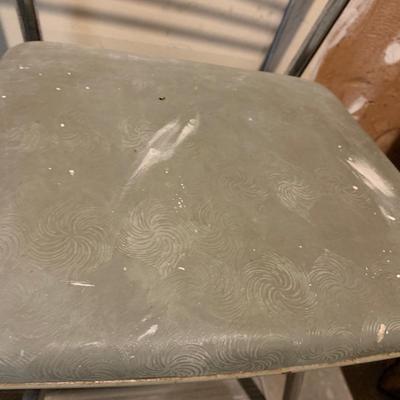 LOT 37 G: Cosco Vintage Step Stool Chair & Modern Step Stool