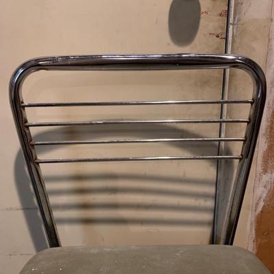 LOT 37 G: Cosco Vintage Step Stool Chair & Modern Step Stool