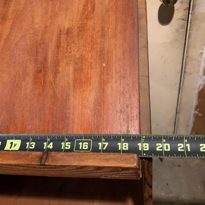 LOT 38 G: Vintage Handmade Pulpit / Lectern Style Desk Shelf Carved ABWA