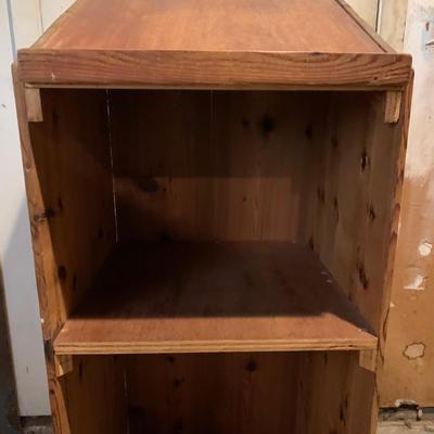 LOT 38 G: Vintage Handmade Pulpit / Lectern Style Desk Shelf Carved ABWA