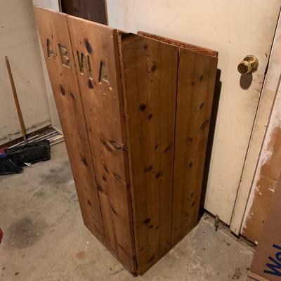 LOT 38 G: Vintage Handmade Pulpit / Lectern Style Desk Shelf Carved ABWA