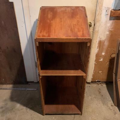 LOT 38 G: Vintage Handmade Pulpit / Lectern Style Desk Shelf Carved ABWA