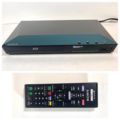 LOT 43L: Sony Blu-ray Disc Player with Built-in Wifi & Remote