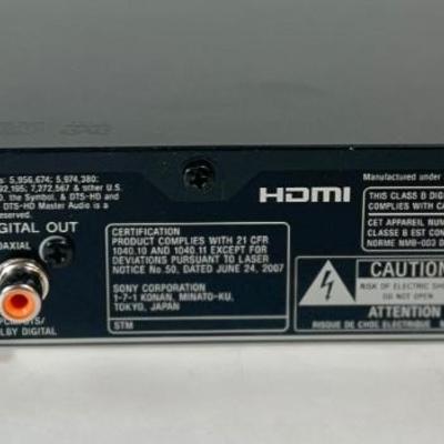 LOT 43L: Sony Blu-ray Disc Player with Built-in Wifi & Remote