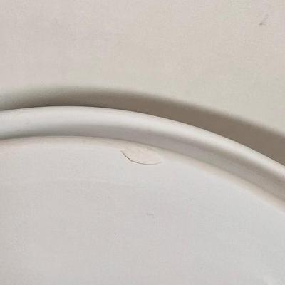 LOT 53K: Vintage 1970s Enamelware Floral Fondue Pot, Corelle Coordinates Ivy Stoneware Dishes, Coca Cola Glass, and More!