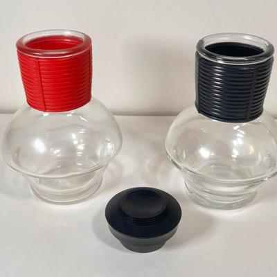 LOT 53K: Vintage 1970s Enamelware Floral Fondue Pot, Corelle Coordinates Ivy Stoneware Dishes, Coca Cola Glass, and More!