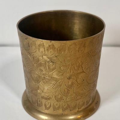 LOT 55K: CC&T Demitasse Butterfly Print Tea Set, Floral Gold Vase, Gold Coasters, Salt&Pepper Shakers, and More!