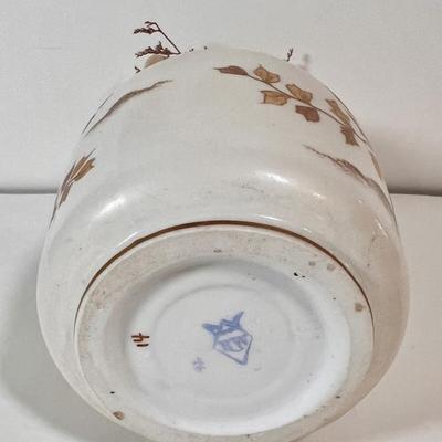 LOT 55K: CC&T Demitasse Butterfly Print Tea Set, Floral Gold Vase, Gold Coasters, Salt&Pepper Shakers, and More!