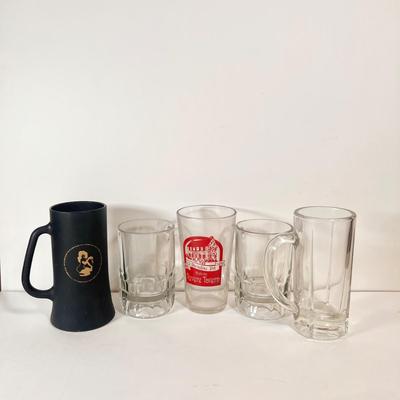 LOT 56K: Hard Rock Cafe, Broadway Musical, Playboy, Samuel Adam’s & More Beer Mugs, Shooters, and Shot Glasses