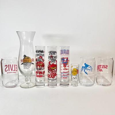 LOT 56K: Hard Rock Cafe, Broadway Musical, Playboy, Samuel Adam’s & More Beer Mugs, Shooters, and Shot Glasses