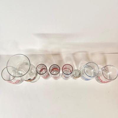 LOT 56K: Hard Rock Cafe, Broadway Musical, Playboy, Samuel Adam’s & More Beer Mugs, Shooters, and Shot Glasses