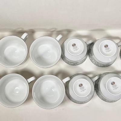 LOT 57K: Sango Imperial China Buckingham Pattern Green Dining & Tea Set