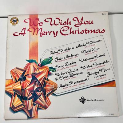 LOT 59K: Christmas Music Collection- Elvis, Johnny Mathis, Bing Crosby & More Records & CDs