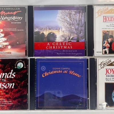 LOT 59K: Christmas Music Collection- Elvis, Johnny Mathis, Bing Crosby & More Records & CDs