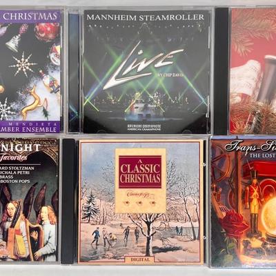 LOT 59K: Christmas Music Collection- Elvis, Johnny Mathis, Bing Crosby & More Records & CDs