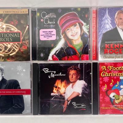 LOT 59K: Christmas Music Collection- Elvis, Johnny Mathis, Bing Crosby & More Records & CDs