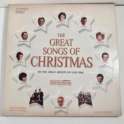 LOT 59K: Christmas Music Collection- Elvis, Johnny Mathis, Bing Crosby & More Records & CDs