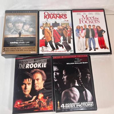LOT 71L: DVD Collection Including Goodfellas, The Phantom of The Opera, The Simpsons Movie, Million Dollar Baby, V for Vendetta, & More!