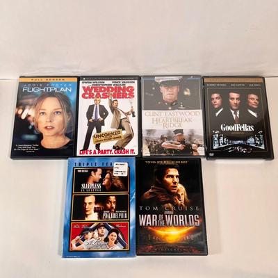 LOT 71L: DVD Collection Including Goodfellas, The Phantom of The Opera, The Simpsons Movie, Million Dollar Baby, V for Vendetta, & More!