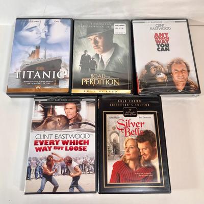 LOT 71L: DVD Collection Including Goodfellas, The Phantom of The Opera, The Simpsons Movie, Million Dollar Baby, V for Vendetta, & More!
