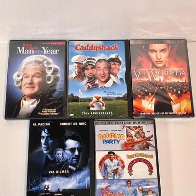 LOT 71L: DVD Collection Including Goodfellas, The Phantom of The Opera, The Simpsons Movie, Million Dollar Baby, V for Vendetta, & More!