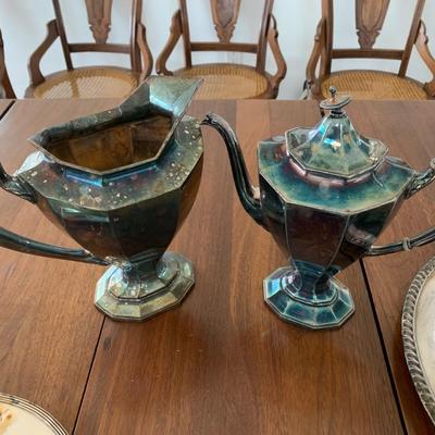 Large Silverplate Lot