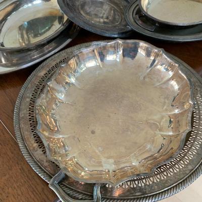 Large Silverplate Lot
