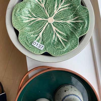 Pottery / China Lot Fiesta Otagari Bordallo +++
