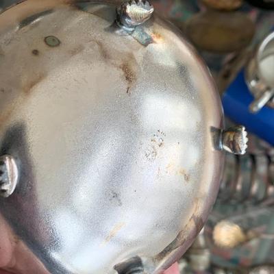 Misc Silver Plate Weighted Pewter Cast Metal Lot