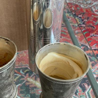 Misc Silver Plate Weighted Pewter Cast Metal Lot